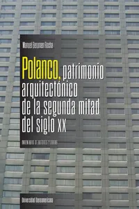 Polanco, patrimonio arquitectónico de la segunda mitad del siglo XX_cover