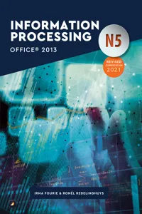 N5 Information Processing Office 2013_cover