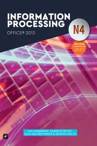 N4 Information Processing Office 2013_cover