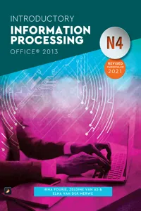 N4 Introductory Information Processing Office 2013_cover