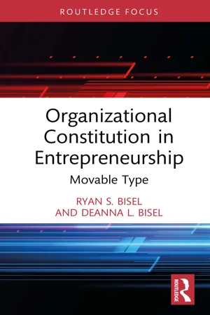 Organizational Constitution in Entrepreneurship