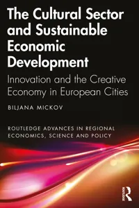 The Cultural Sector and Sustainable Economic Development_cover