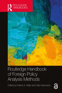 Routledge Handbook of Foreign Policy Analysis Methods_cover