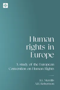Human rights in Europe_cover