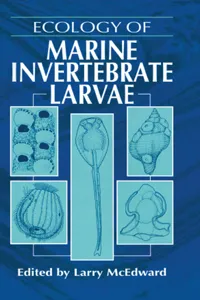 Ecology of Marine Invertebrate Larvae_cover