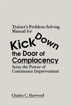 Trainer's Problem-Solving Manual for Kick Down the Door of Complacency