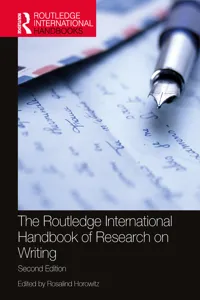 The Routledge International Handbook of Research on Writing_cover