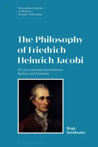 The Philosophy of Friedrich Heinrich Jacobi_cover