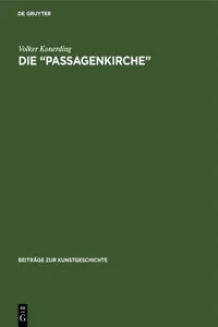 Die "Passagenkirche"_cover