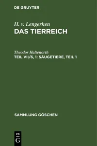 Säugetiere, Teil 1_cover