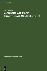 A Colour Atlas of Traditional Meniscectomy_cover