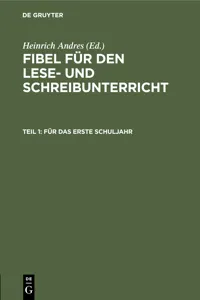 Für das erste Schuljahr_cover