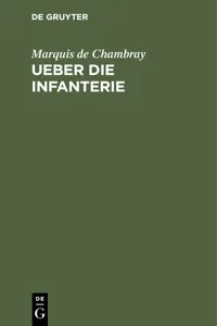 Ueber die Infanterie_cover