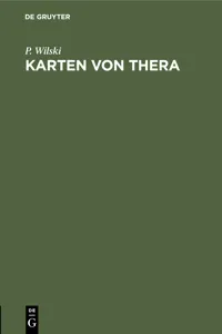 Karten von Thera_cover