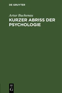 Kurzer Abriß der Psychologie_cover