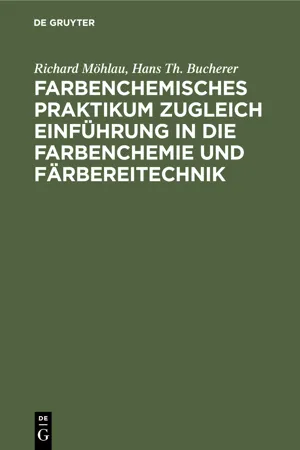 Farbenchemisches Praktikum