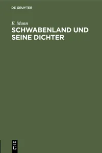 Schwabenland und seine Dichter_cover