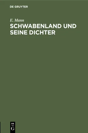 Schwabenland und seine Dichter