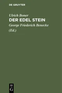 Der Edel Stein_cover