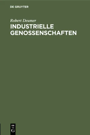 Industrielle Genossenschaften