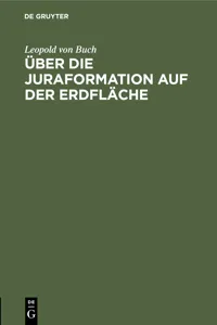 Über die Juraformation auf der Erdfläche_cover