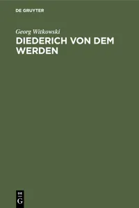 Diederich von dem Werden_cover