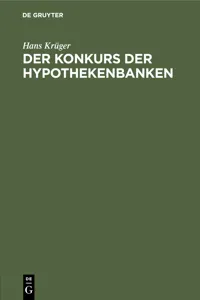 Der Konkurs der Hypothekenbanken_cover