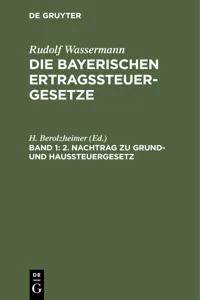 2. Nachtrag zu Grund- und Haussteuergesetz_cover