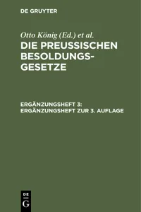 Ergänzungsheft zur 3. Auflage_cover