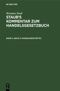 (Buch 3: Handelsgeschäfte)_cover