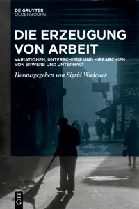 Die Erzeugung von Arbeit_cover