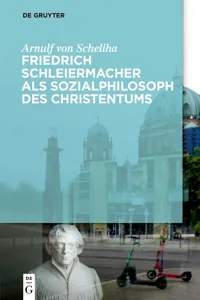 Friedrich Schleiermacher als Sozialphilosoph des Christentums_cover