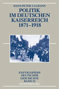 Politik im deutschen Kaiserreich 1871-1918_cover