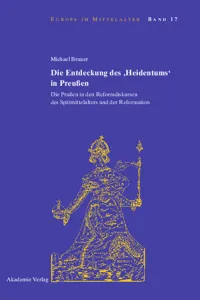 Die Entdeckung des 'Heidentums' in Preußen_cover