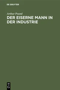 Der eiserne Mann in der Industrie_cover