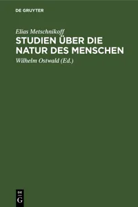 Studien über die Natur des Menschen_cover