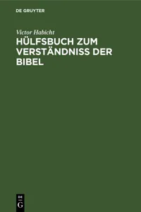 Hülfsbuch zum Verständniß der Bibel_cover