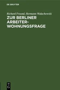 Zur Berliner Arbeiterwohnungsfrage_cover