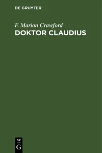 Doktor Claudius_cover