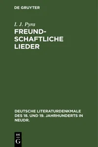 Freundschaftliche Lieder_cover