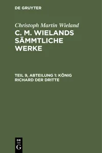 König Richard der dritte_cover