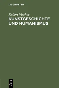 Kunstgeschichte und Humanismus_cover