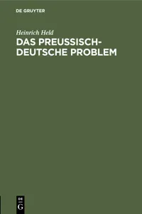 Das preußisch-deutsche Problem_cover