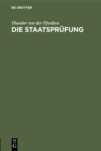 Die Staatsprüfung_cover