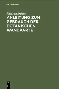 Anleitung zum Gebrauch der botanischen Wandkarte_cover