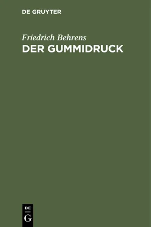 Der Gummidruck