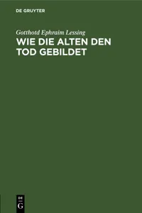 Wie die Alten den Tod gebildet_cover