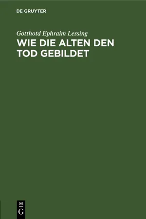 Wie die Alten den Tod gebildet