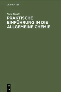 Praktische Einführung in die Allgemeine Chemie_cover