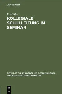 Kollegiale Schulleitung im Seminar_cover